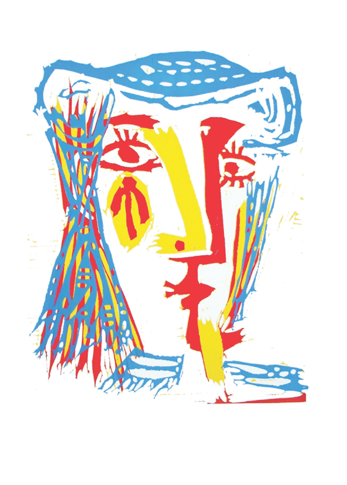 Picasso's Femme au Chapeau de Paille Bleue,